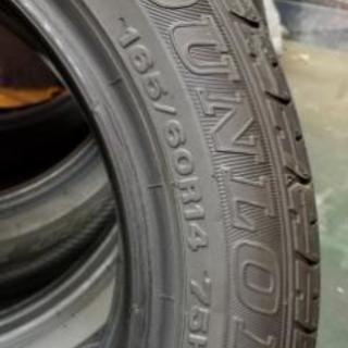 DUNLOP 夏タイヤ　新車外し 165/60R14 DUNLOP 夏タイヤ 新車外し 165/60R14（ダンロップ SPスポーツ