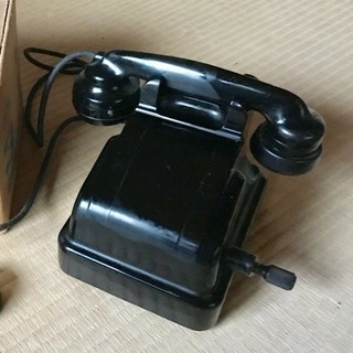 3号黒電話(ハンドル付き)
