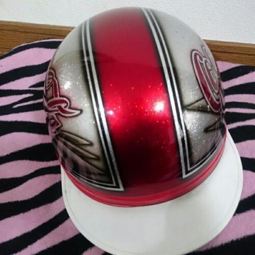 カスタムコルク半　　コカコーラ コルク半ヘルメット コカコーラ ラメ