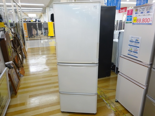 安心の6ヶ月保証付！2014年製 SHARPの3ドア冷蔵庫です！