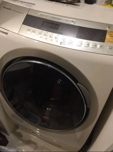 ドラム式洗濯機 SHARP ES-ZP1 2016 定価22.8万