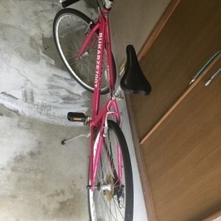 値下げしました！ クロスバイク ピンク
