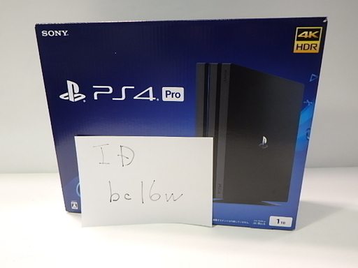 【PayPay支払可】新品/ソニー◆PS4 Pro/CUH-7100BB01★1TB/ジェットブラック★保証残有