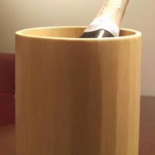 竹製　ボトルクーラー　アイスペール　新品４個セット