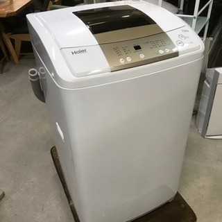 Haier製 2017年式 7kg 中古全自動洗濯機 JW-K70M 1707