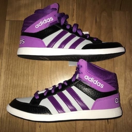 新品 Adidas アディダス ネオ ハイカットスニーカー シューズ 靴 24cm Tink 神戸の靴 バッグの中古あげます 譲ります ジモティーで不用品の処分