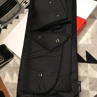 20系アルファード サンシェード7枚カバー付と車中泊用前面5枚セット