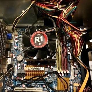 WiNDy 星野金属 ALTIUM S6 フルアルミケース BLACK 黒 U38VB CPU AMD Athlon GIGABYTE 中古PC パソコン