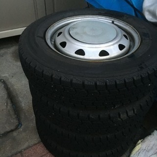 軽自動車 冬タイヤ&マルチスチールホイールセット（値下げしました 