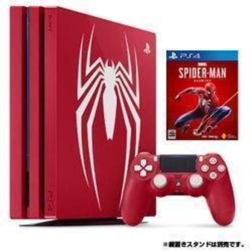PS4 Pro Marvel's Spider-Man Limited Edition　スパイダーマン 新品　ソフト付き