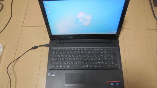 Lenovo G51-35 AMD E1 7010 1.5GHz/4GB/500GB/DVDRW/15インチ/OSWIN7/動作確認