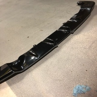 リーフ リアバンパースポイラー 日産