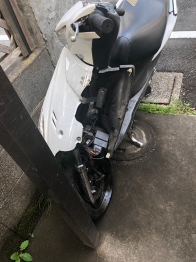 アドレスv125s 事故車