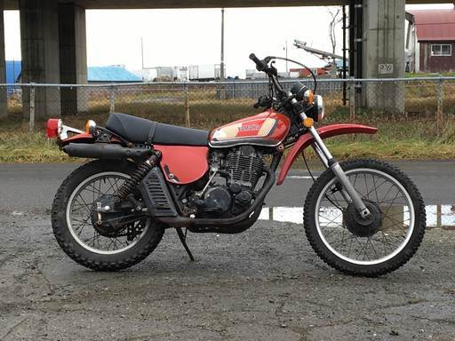 ★超希少！ ヤマハ XT500 元祖SR400! 1E6 昭和51年 始動動画あり ★交換下取り上取り可札幌