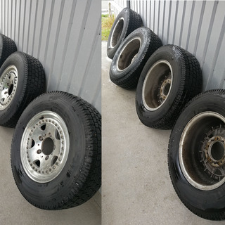TOYO OBSERVE GARIT SV　スタッドレス　195/80R/15 ジムニーにて使用