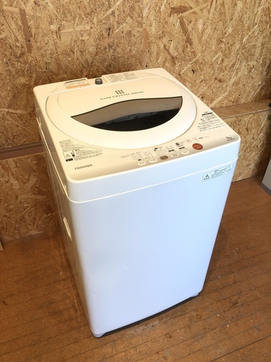 東芝 2013年 5.0kg 洗濯機 AW-50GL