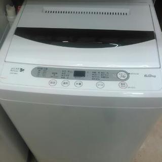 YAMADA  6.0kg 洗濯機　YWMT-T60AT (2016)