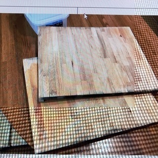 木製まな板×2
