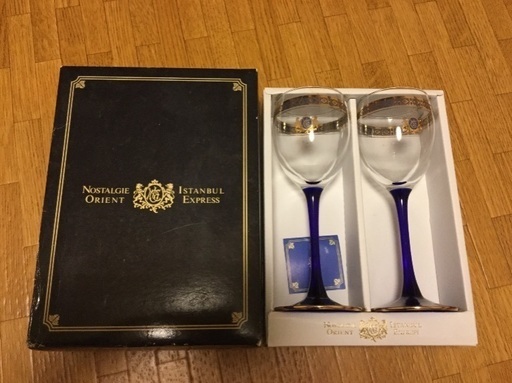 未使用☆ NOSTALGIE ISTANBUL ORIENT EXORESS ペアグラス