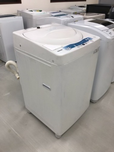 【リサイクルサービス八光　田上店　安心の1か月保証　配達・設置OK】TOSHIBA 4.2kg ツインエアドライ 全自動洗濯機 ピュアホワイト AW-42SK(W)