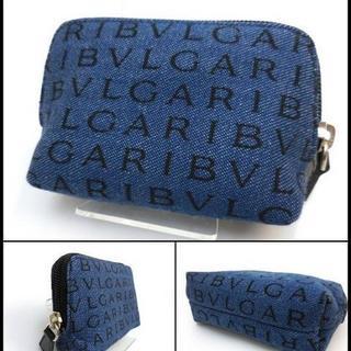 新品】BVLGARI ロゴマニア ポーチ 化粧ポーチ ユニセックス 希少！
