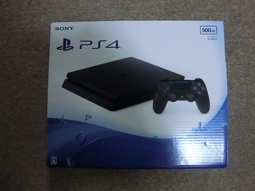 Play station 4 500GB ジェットブラック　ほぼ新品
