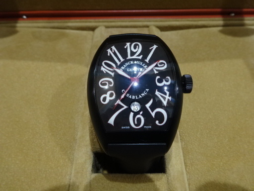 人気ブランド フランクミュラー　カサブランカ　ノアール　レッド正規代理店品　新品同様 腕時計