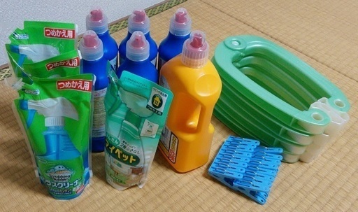 年末掃除に！洗剤色々