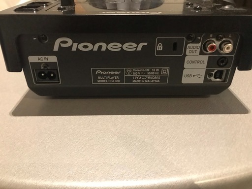 Pioneer DJ用CDプレーヤー ブラック CDJ-350 2台セット(ほぼ未使用