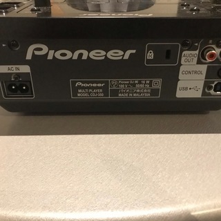 Pioneer DJ用CDプレーヤー ブラック CDJ-350 2台セット（ほぼ未使用）