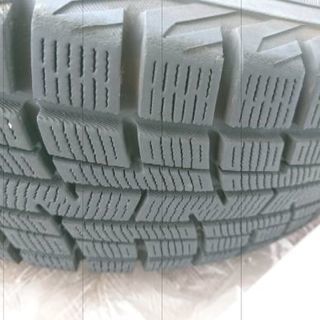 値下げ！N box スタッドレスタイヤ４本 ホイール、ナット16個付 155/65R14 75Q