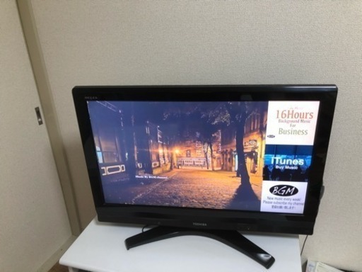 【値下げしました】32型テレビ テレビ台付 TOSHIBA REGZA 32A950S