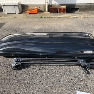 キャリア、ラック BR55BK | INNO ルーフボックス55 ブラック 