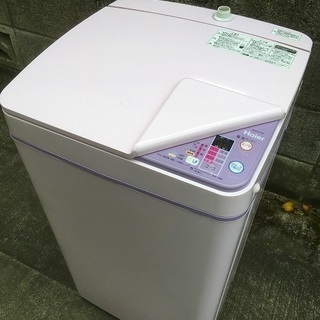 ハイアール　全自動洗濯機（3.3kg）JW-K33F-P