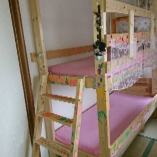 子供の２段ベッド 手作り ０円