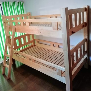 木製☆超耐震2段ベッド