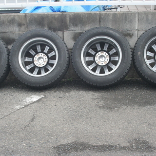 ノア・ヴォクシー　スタッドレス・アルミセット　195/65Ｒ15　ほぼ新品　2017年製