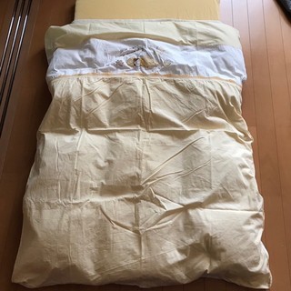 【取引中】京都西川　ベビー布団（マット）＆羽毛布団