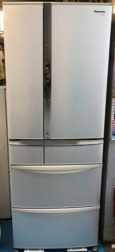 （）6ドア冷蔵庫 パナソニック ノンフロン 2011年製 NR-F455T-S型