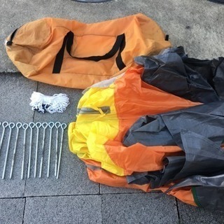 ワカサギ用テント★２人用★キャンプタウン★上州屋テント★岩洞湖★中古★