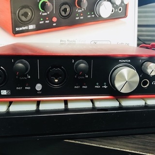 Focusrite Scarlett 6i6 オーディオインターフェイス Scarlett 6i6 G2