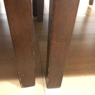 ダイニングテーブル、チェア4脚のセット(値下げしました)