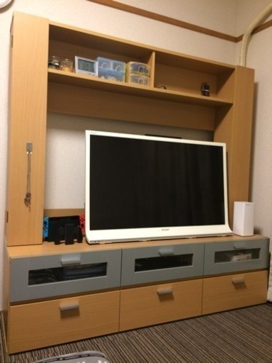 値下げしました！大型テレビ台 収納抜群！幅150cm