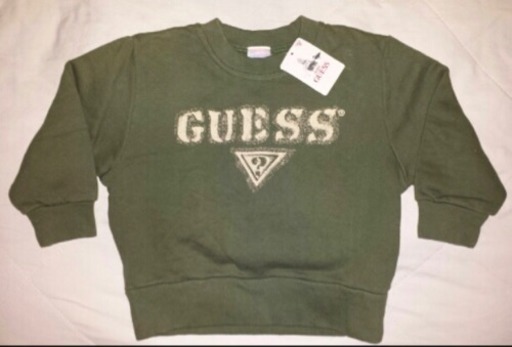 新品 GUESS ゲス♪スウェットトレーナー 服 100cm