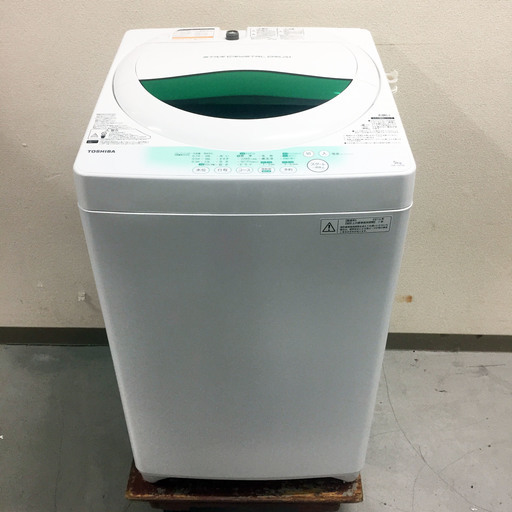 中古☆TOSHIBA 洗濯機 2014年製 5.0K AW-705