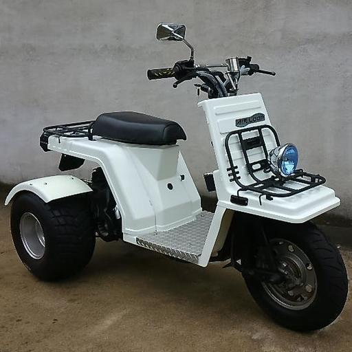 ジャイロXカスタム　デカ足ミニカー