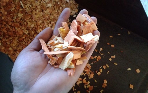 杉ウッドチップ」1トンバッグに大量！（配送可） (のみすぎ) 今市の  