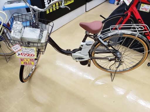 電動　アシスト　自転車　panasonic　26インチ　オートライト