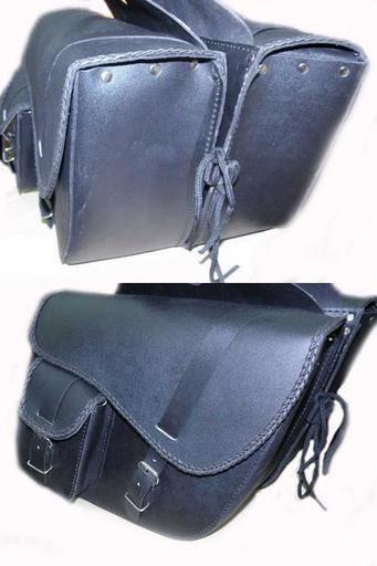 □新品未使用牛厚革サドルバッグ□値下げしました - その他 