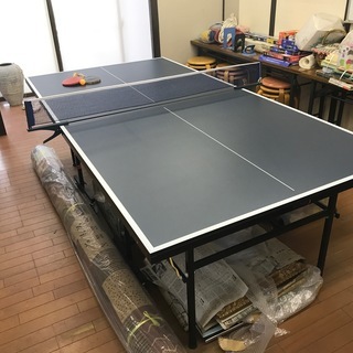 中古】INGNO 卓球台家庭用サイズ